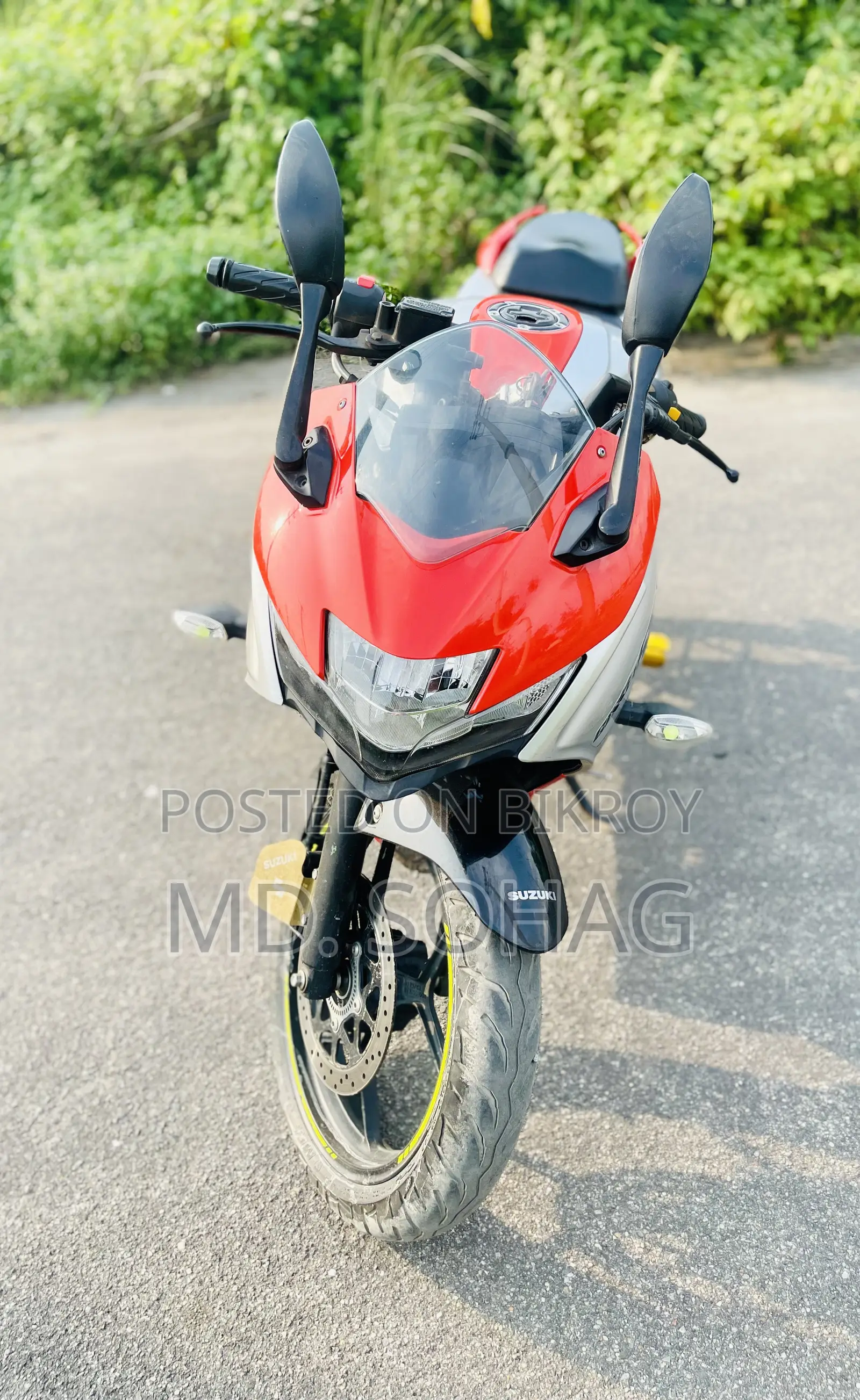 সুজুকি জিক্সার এসএফ এফআই ২০২৪ অরেঞ্জ