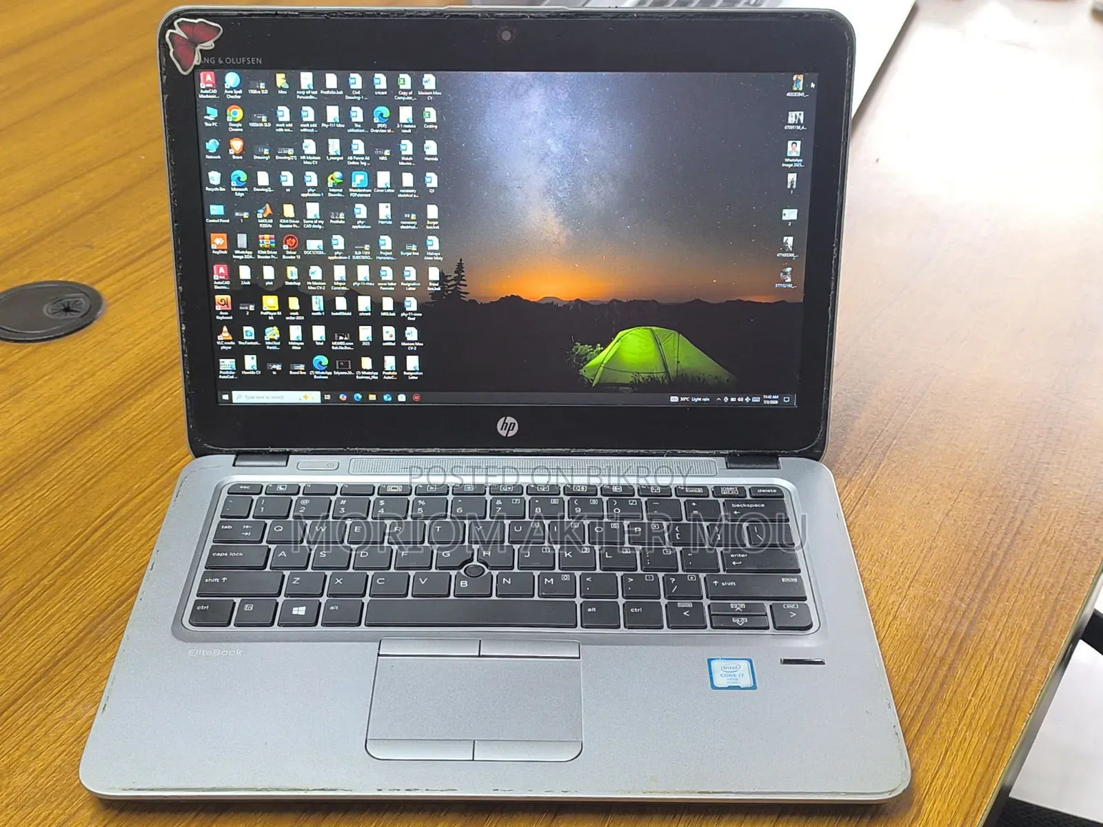 Laptop HP EliteBook 820 G3 8GB Intel Core i7 SSD 256GB