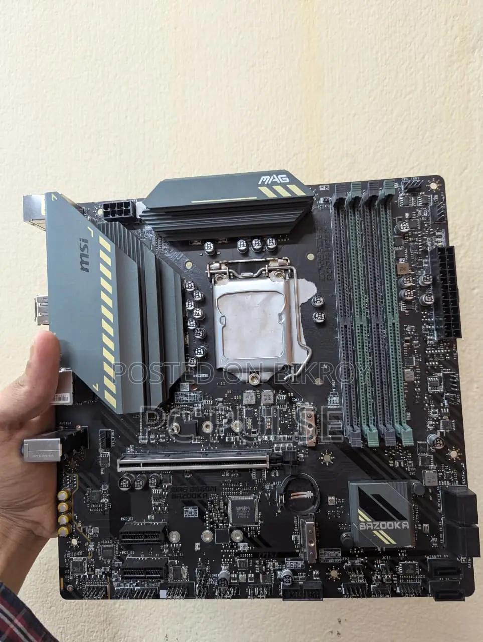 Msi Mag B560m Bazooka Motherboard (1 Year Warranty Remaining)