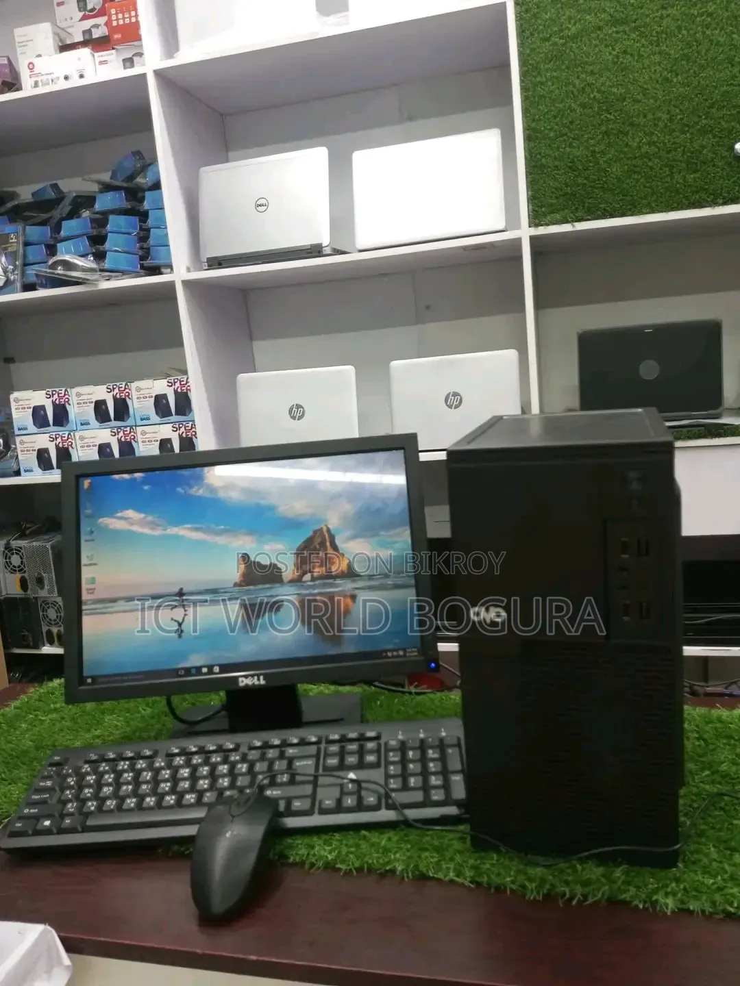 Desktop Computer HP 4GB Intel Core I5 SSD 128GB