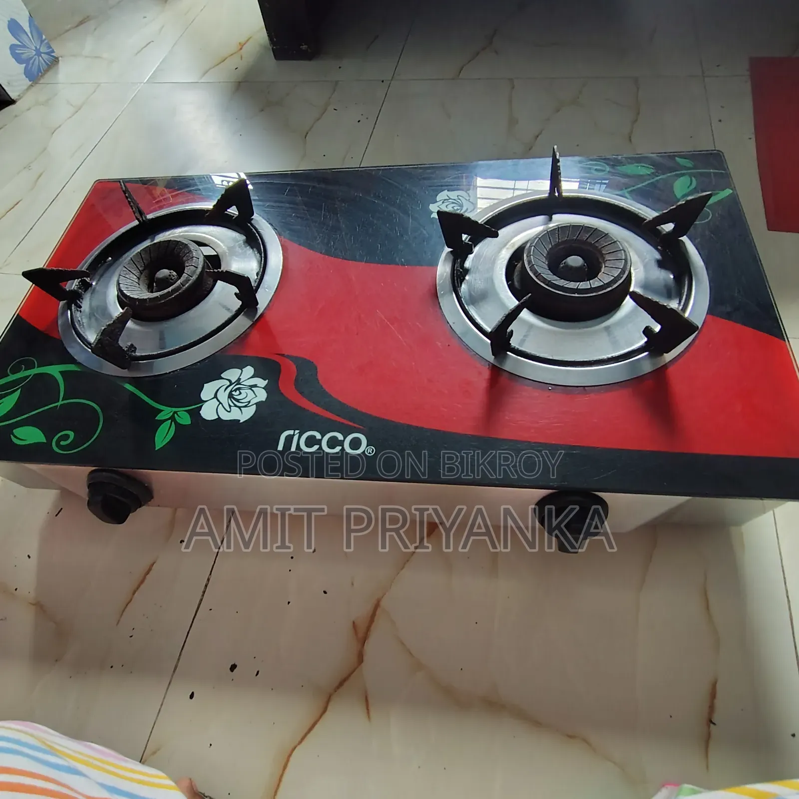 Ricco 2 Bunner Gas Stovo for Sale