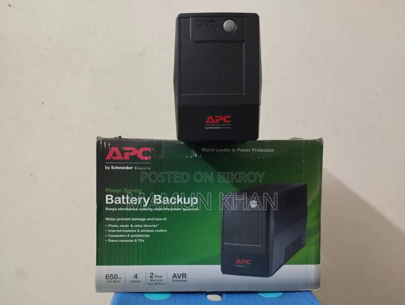 APC Easy UPS 650VA (BV650-IN) – Good Condition