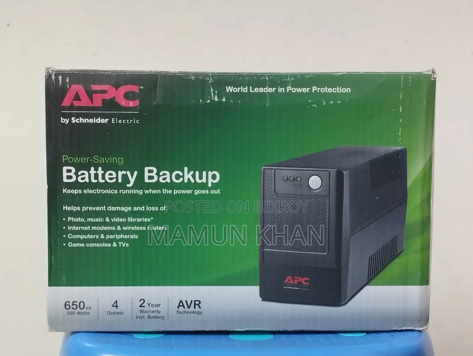 APC Easy UPS 650VA (BV650-IN) – Good Condition