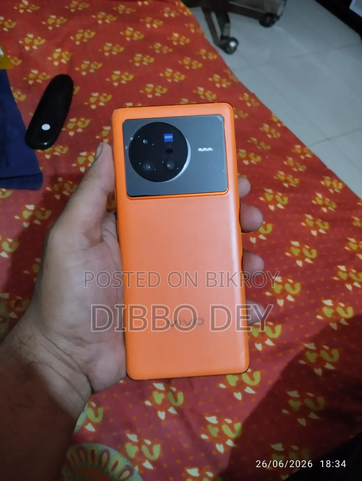 Vivo X80 256 GB Orange