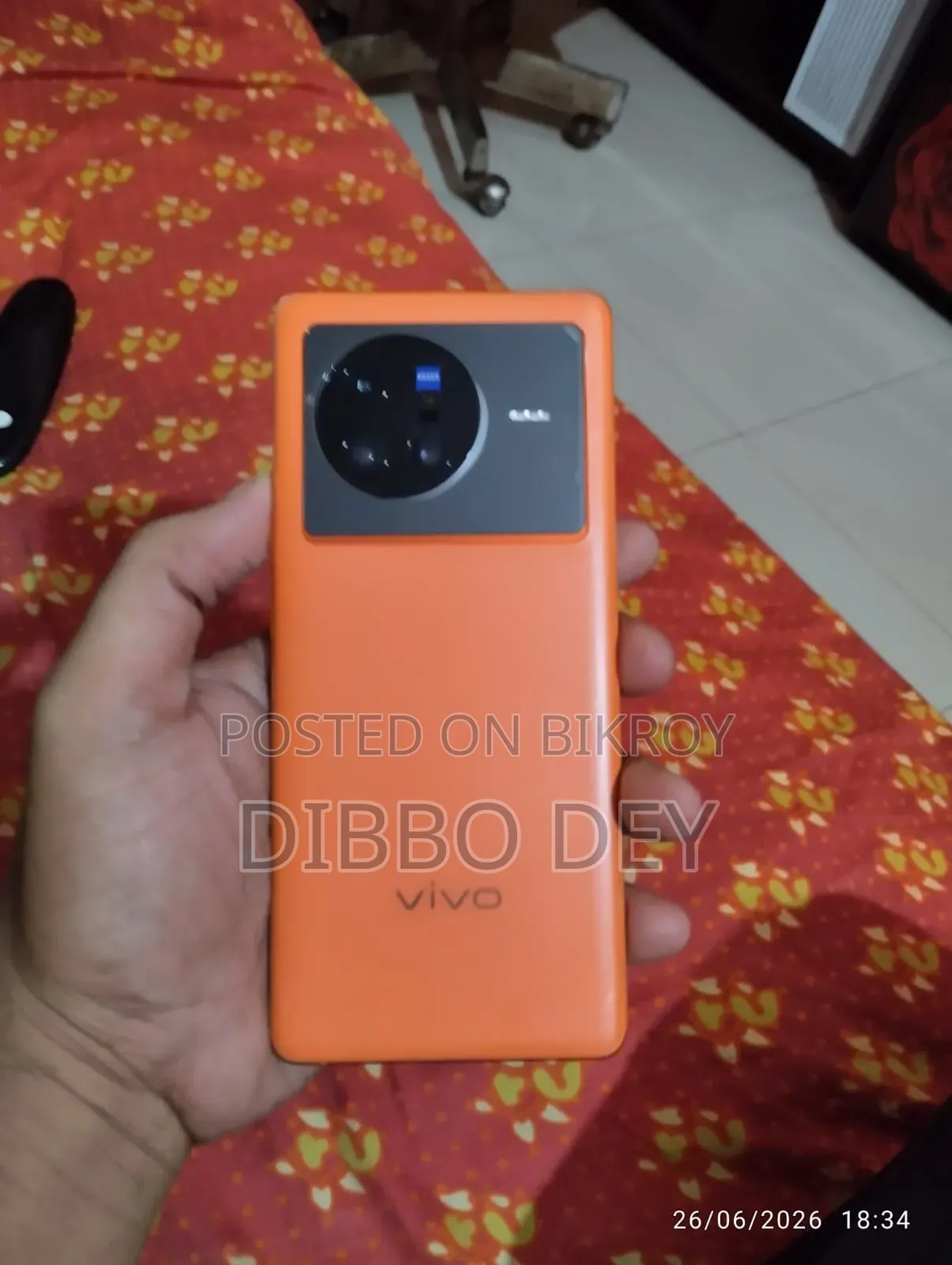 Vivo X80 256 GB Orange