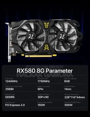 Peladn Rx 580 8gb Gaming Graphics Card