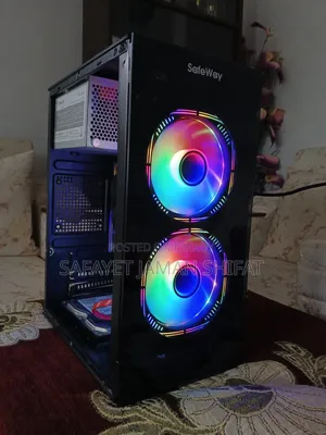 Gaming/Office PC with SSD + HDD + 8GB RAM | RGB Case | Ready to Use