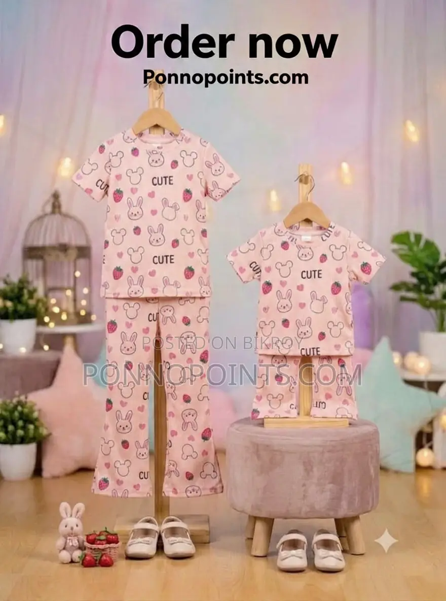 Half Sleeve T-shirt And Pant Set (Export Quality)