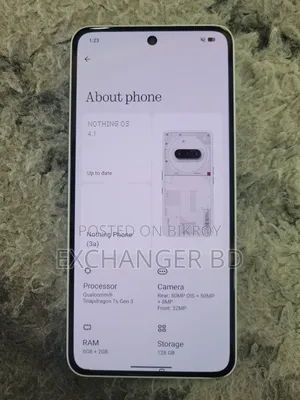 Nothing Phone 3a 128 GB White