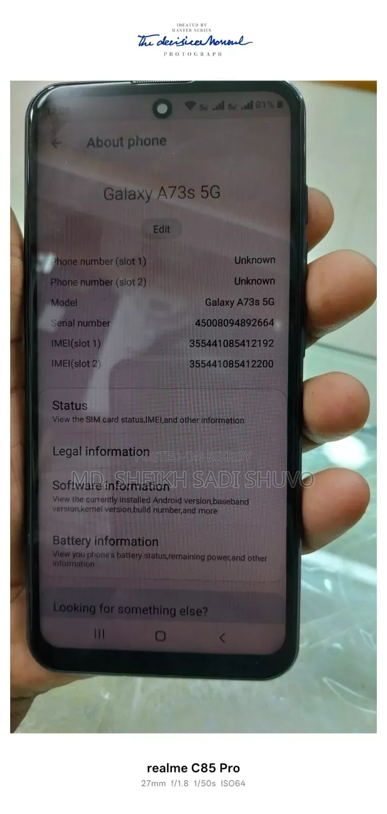 Samsung Galaxy A73 5G 256 GB