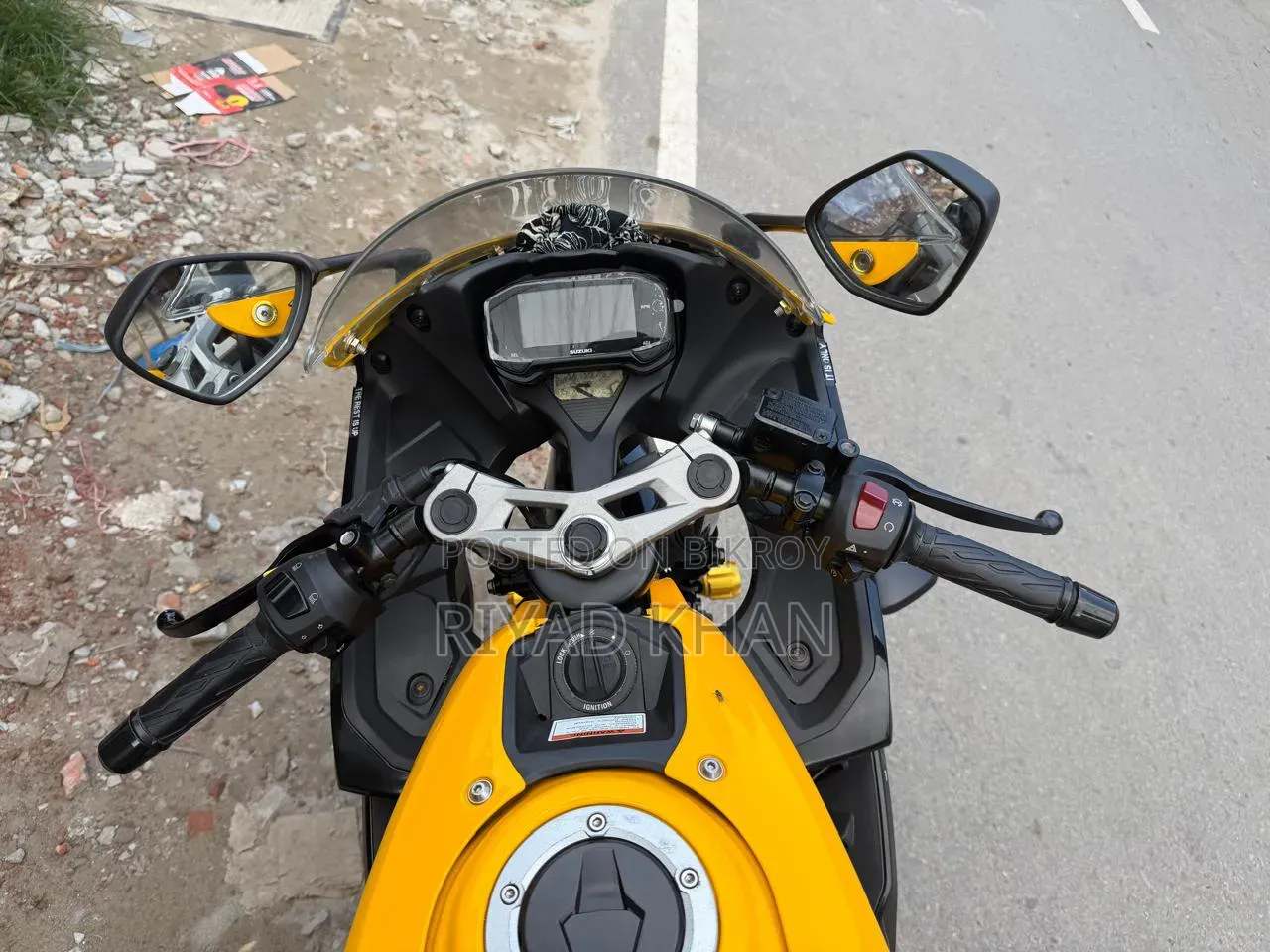Suzuki GSX-R 2022 Yellow
