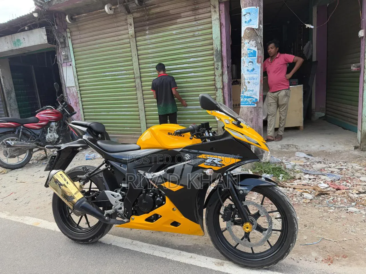 Suzuki GSX-R 2022 Yellow