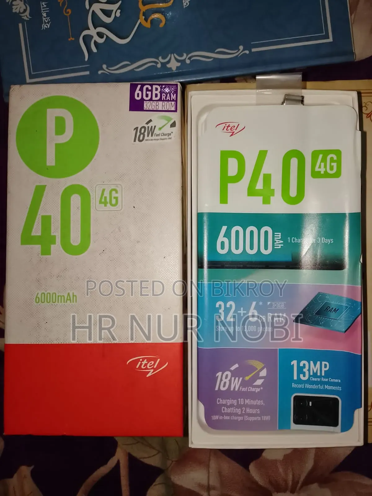 Itel P40 32 GB Black