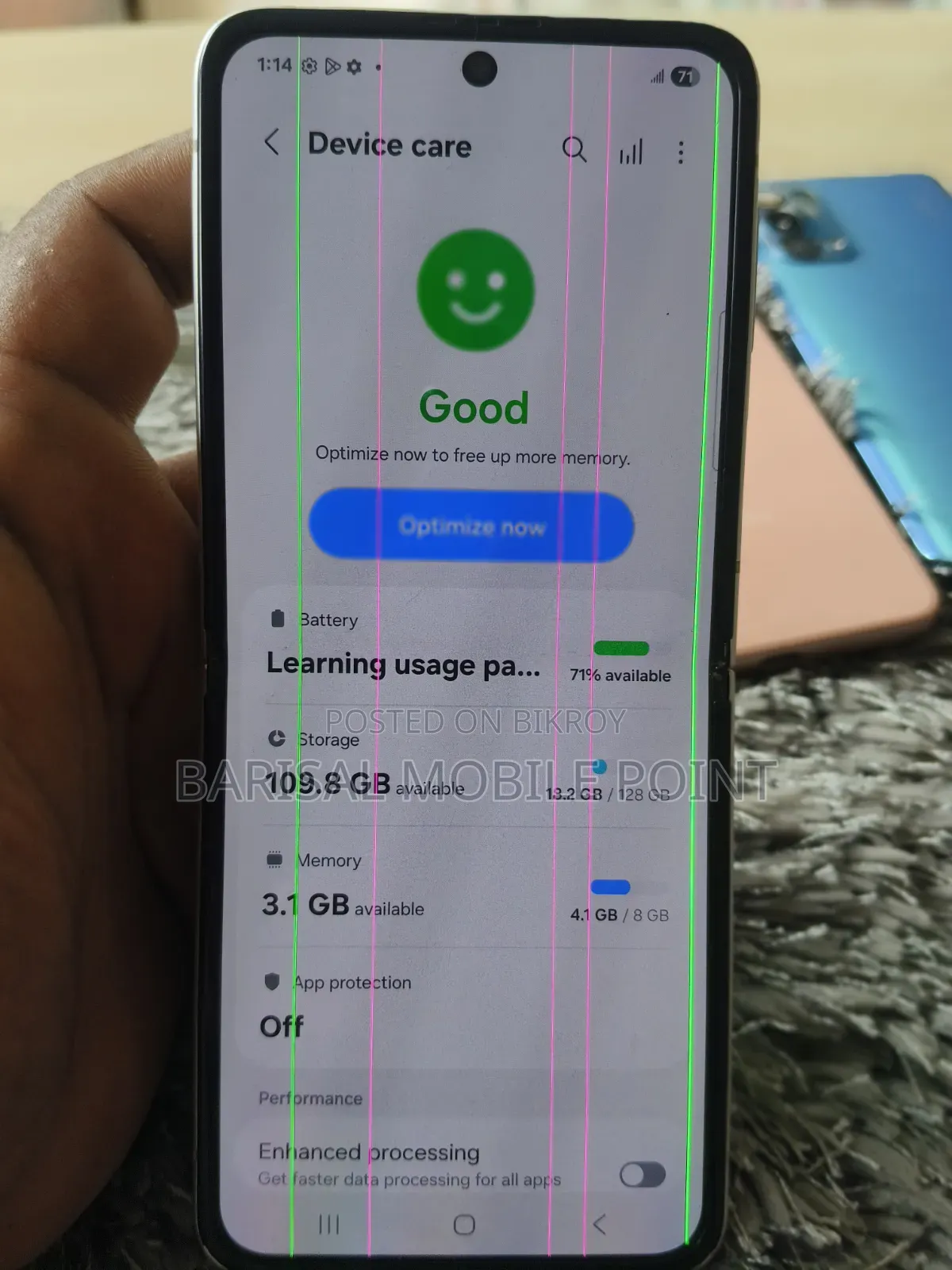 Samsung Galaxy Z Flip3 5G 128 GB White