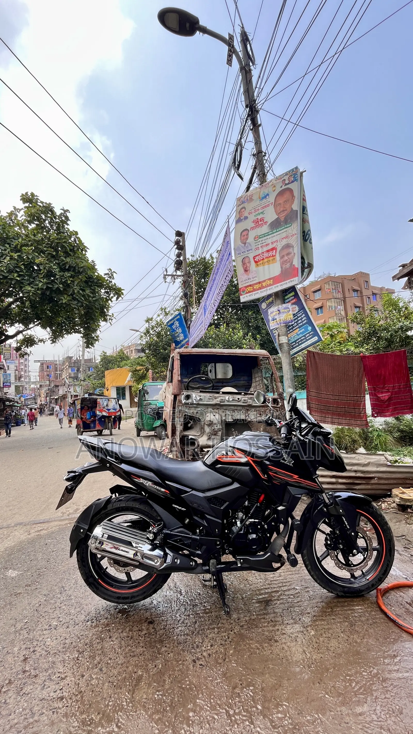 Honda X-Blade 160 2024 Black