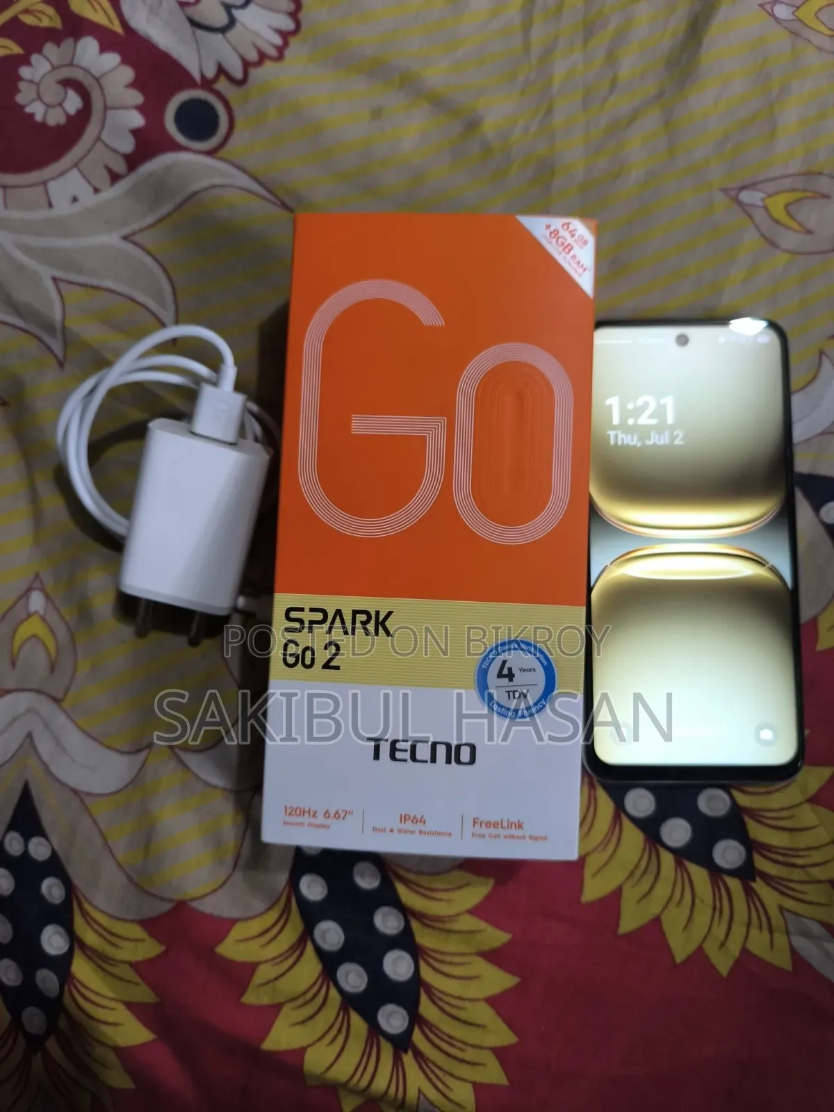 Tecno Spark Go 64 GB White