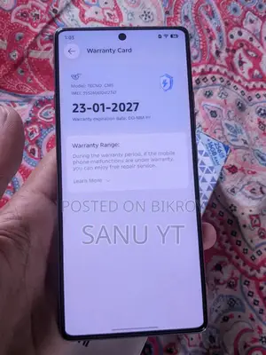 Tecno Camon 40 256 GB Gray