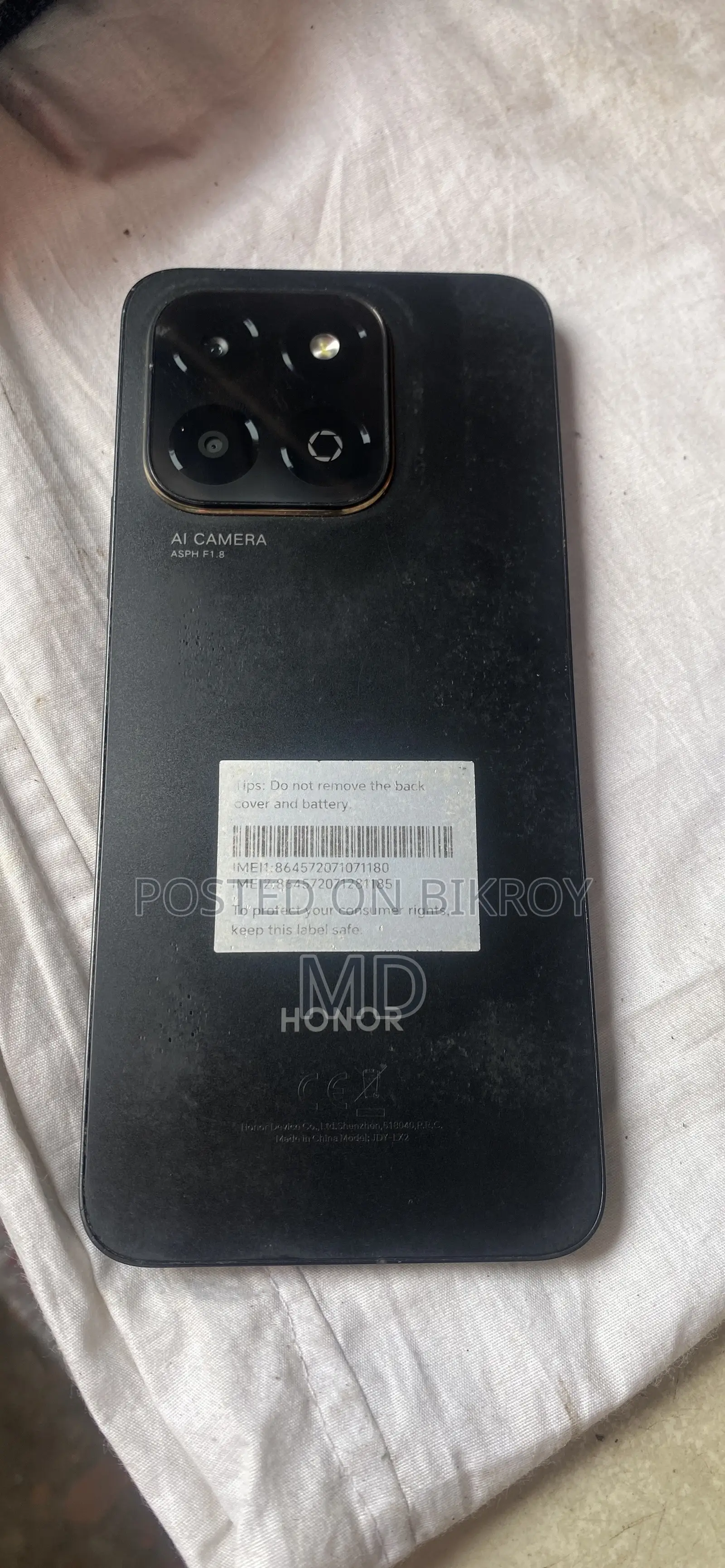 Honor 10 128 GB Black