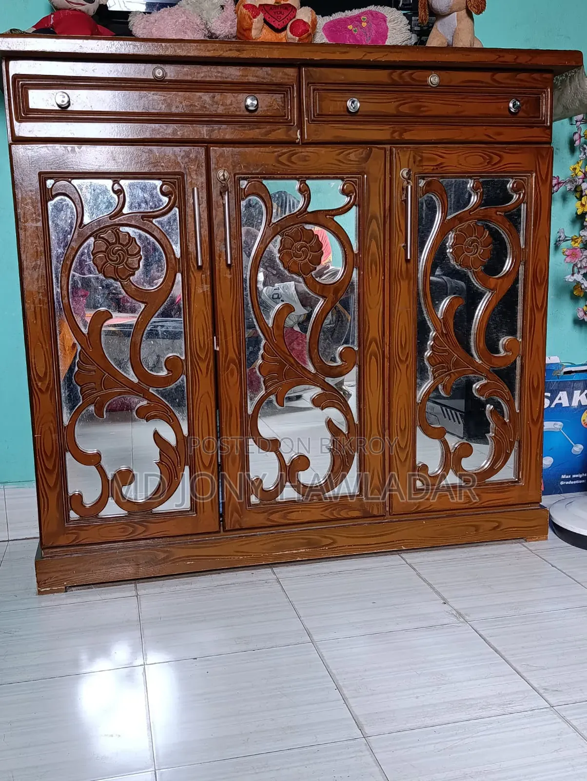 TV Trolley Book Rack
