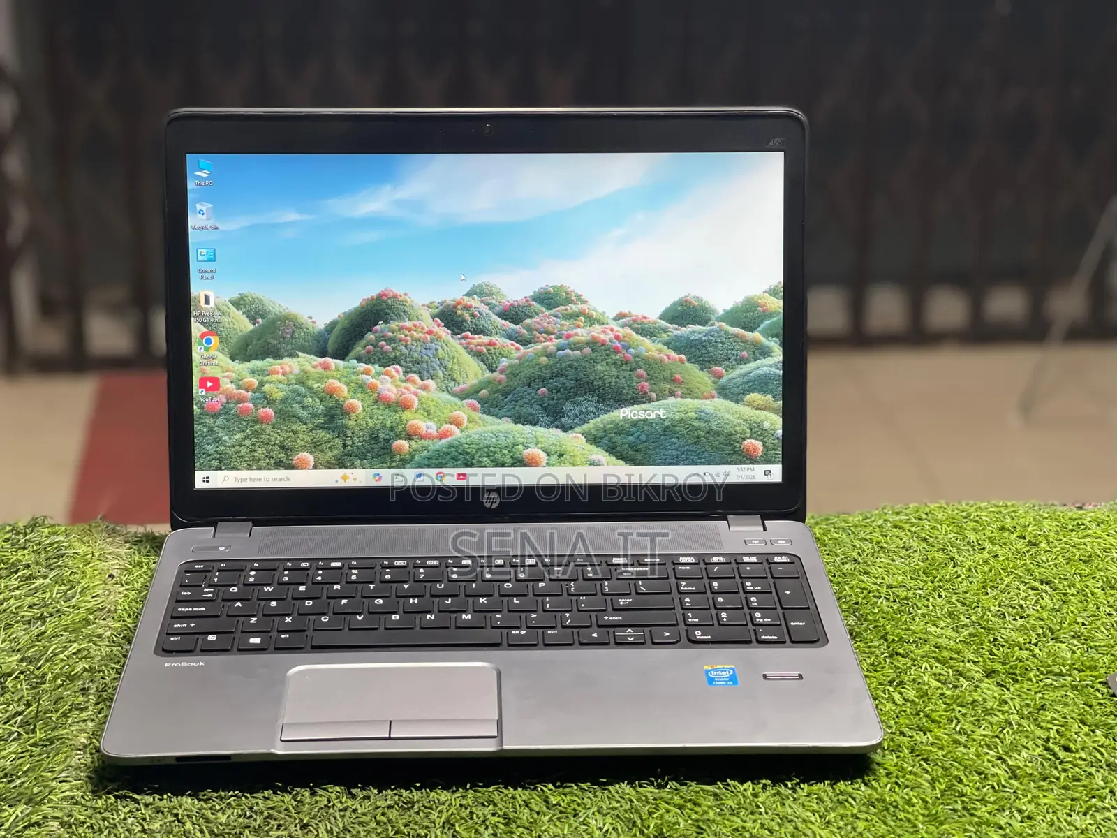 Laptop HP 8GB Intel Core i5 SSD 128GB