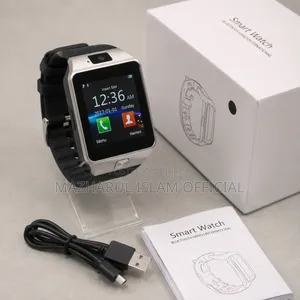 Dz09 Smart Watch | Sim + Memory Card Support | Bluetooth Calling