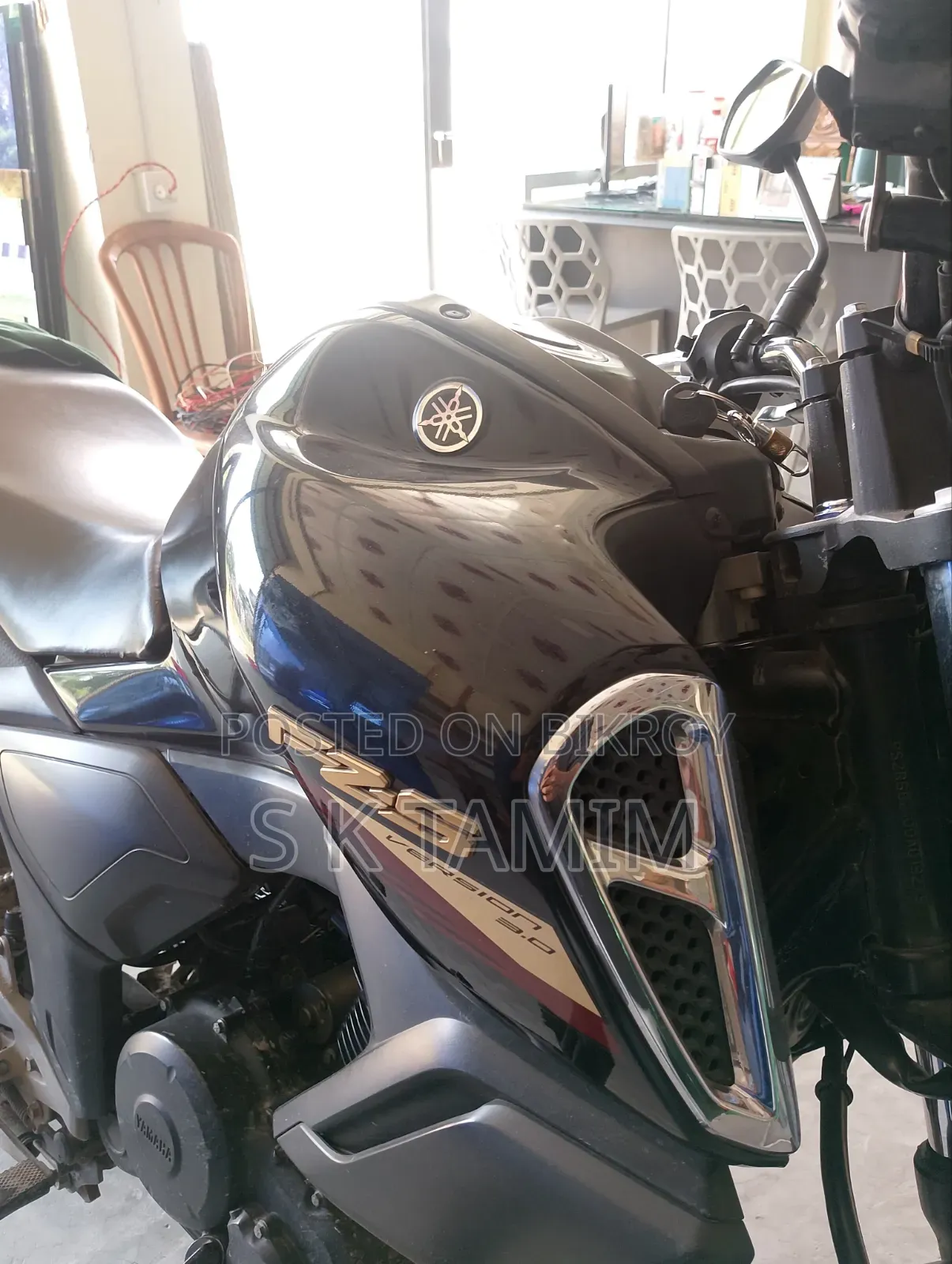 Yamaha FZS V3 2025 Black
