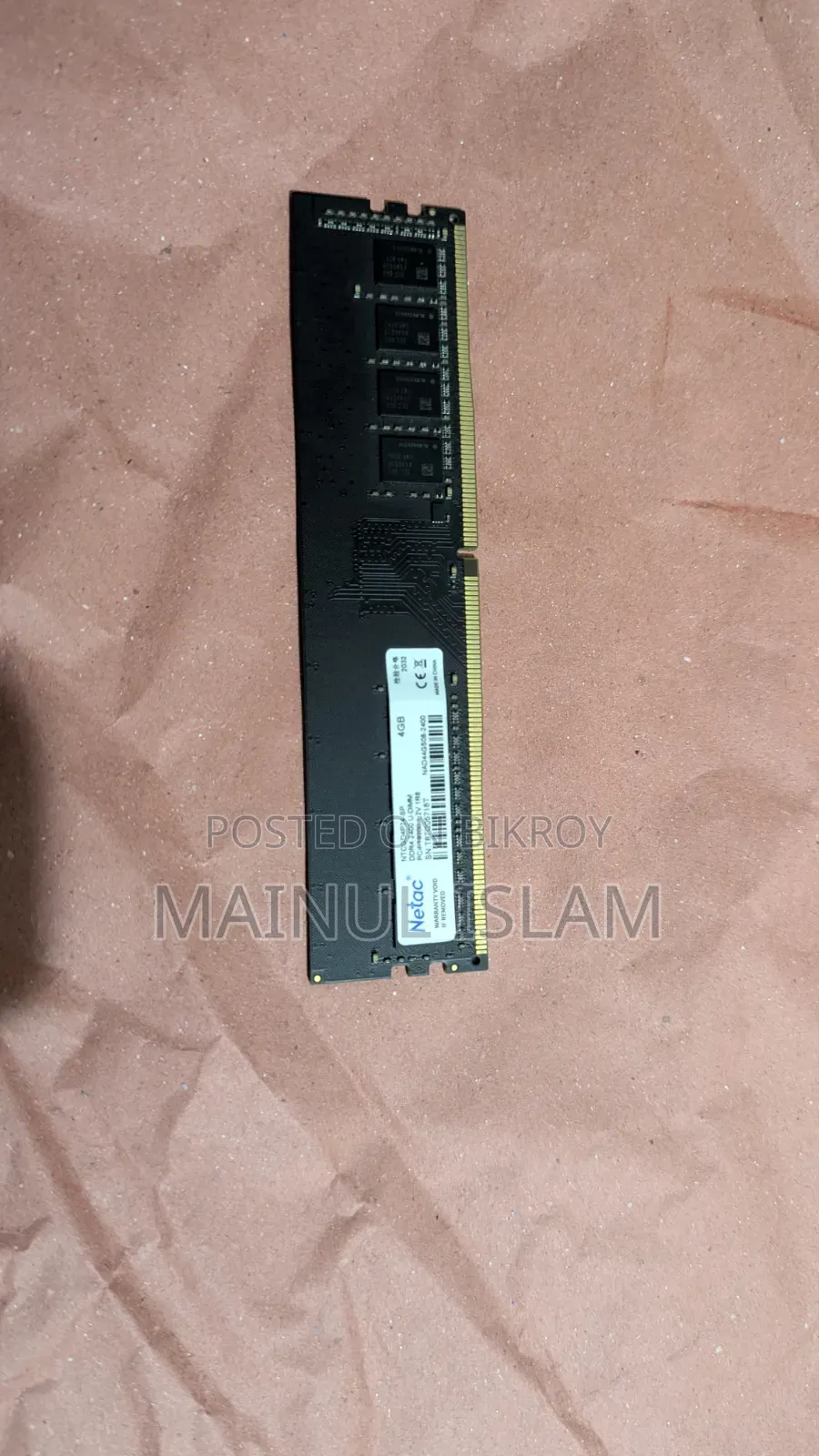 RAM (Netac DDR4)