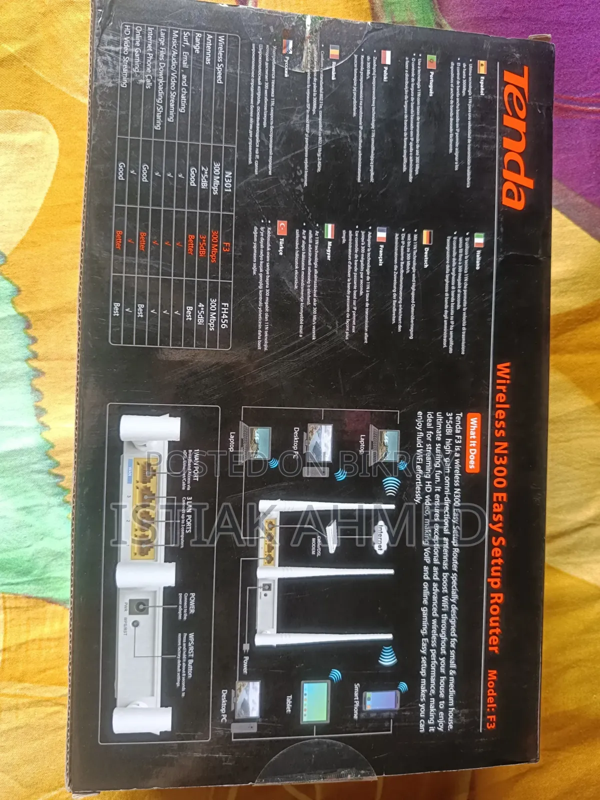 Tenda F3 Router