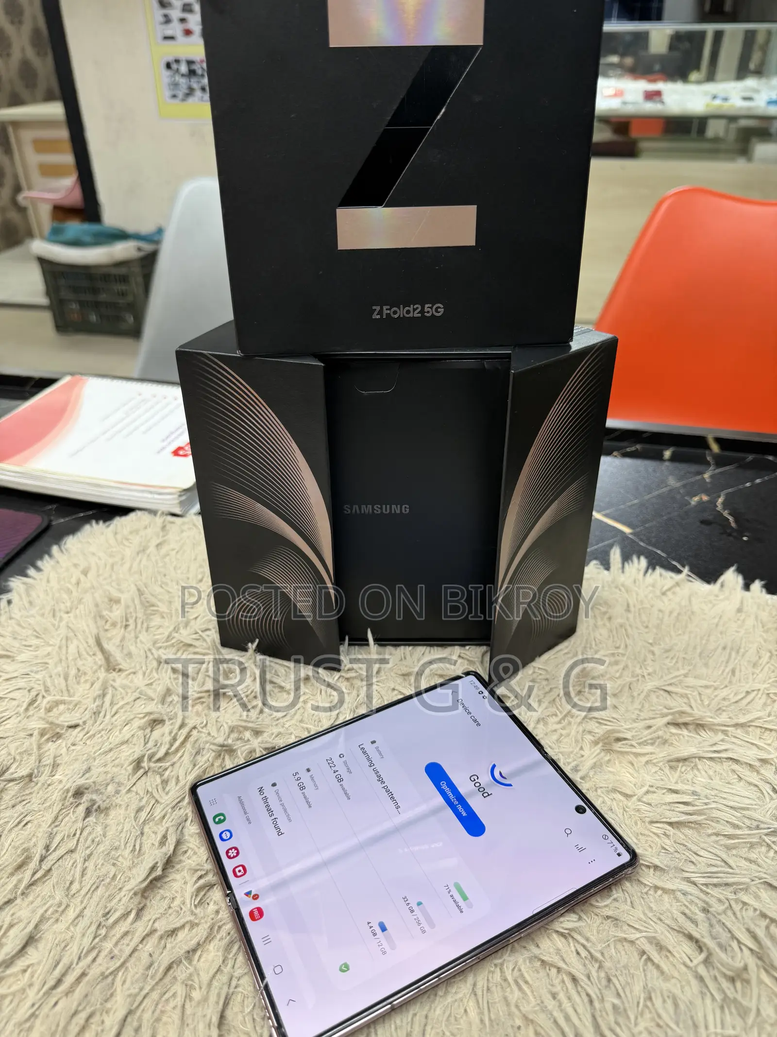 Samsung Galaxy Z Fold 2 256 GB Rose Gold