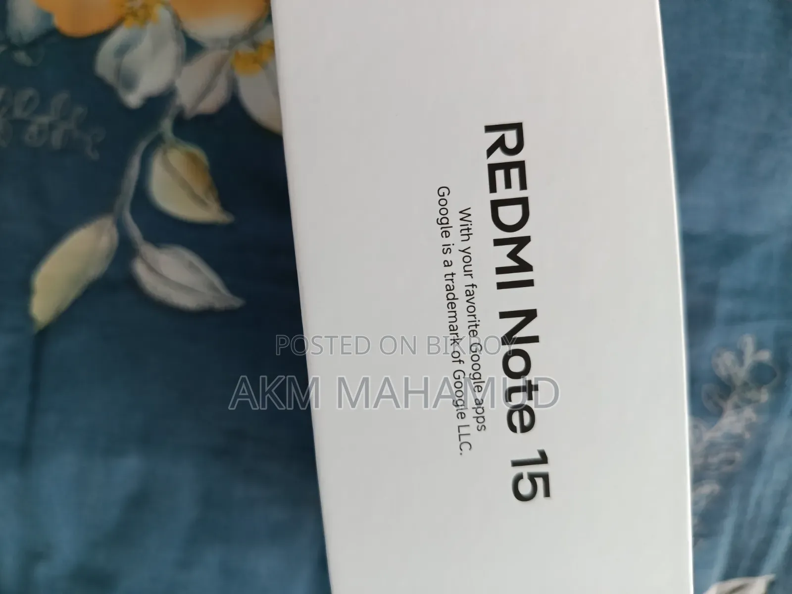 New Xiaomi Redmi Note 15 128 GB Black