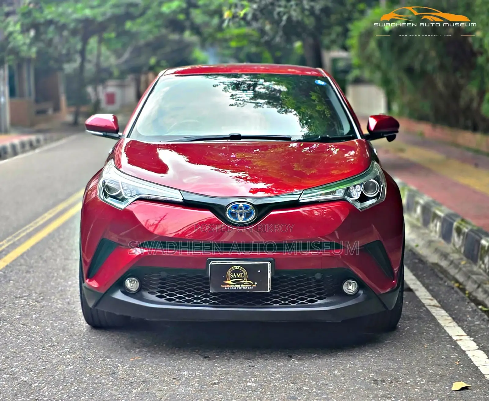 Toyota C-Hr 2017 Maroon