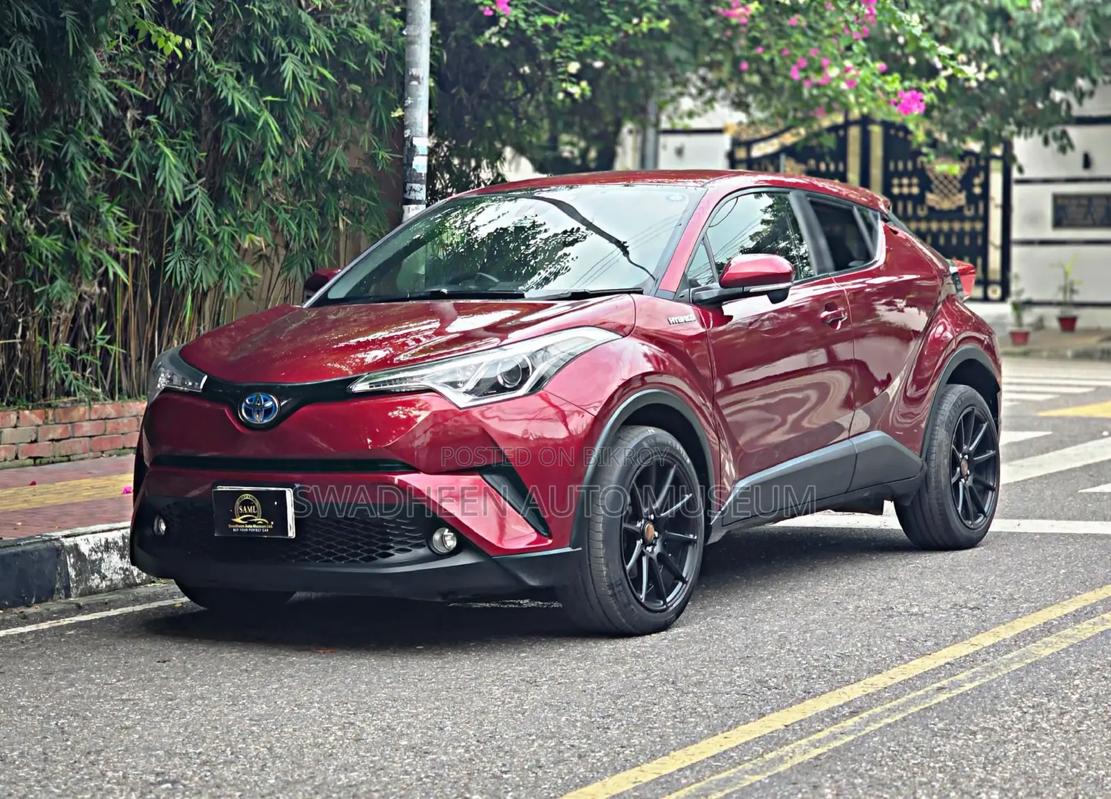 Toyota C-Hr 2017 Maroon