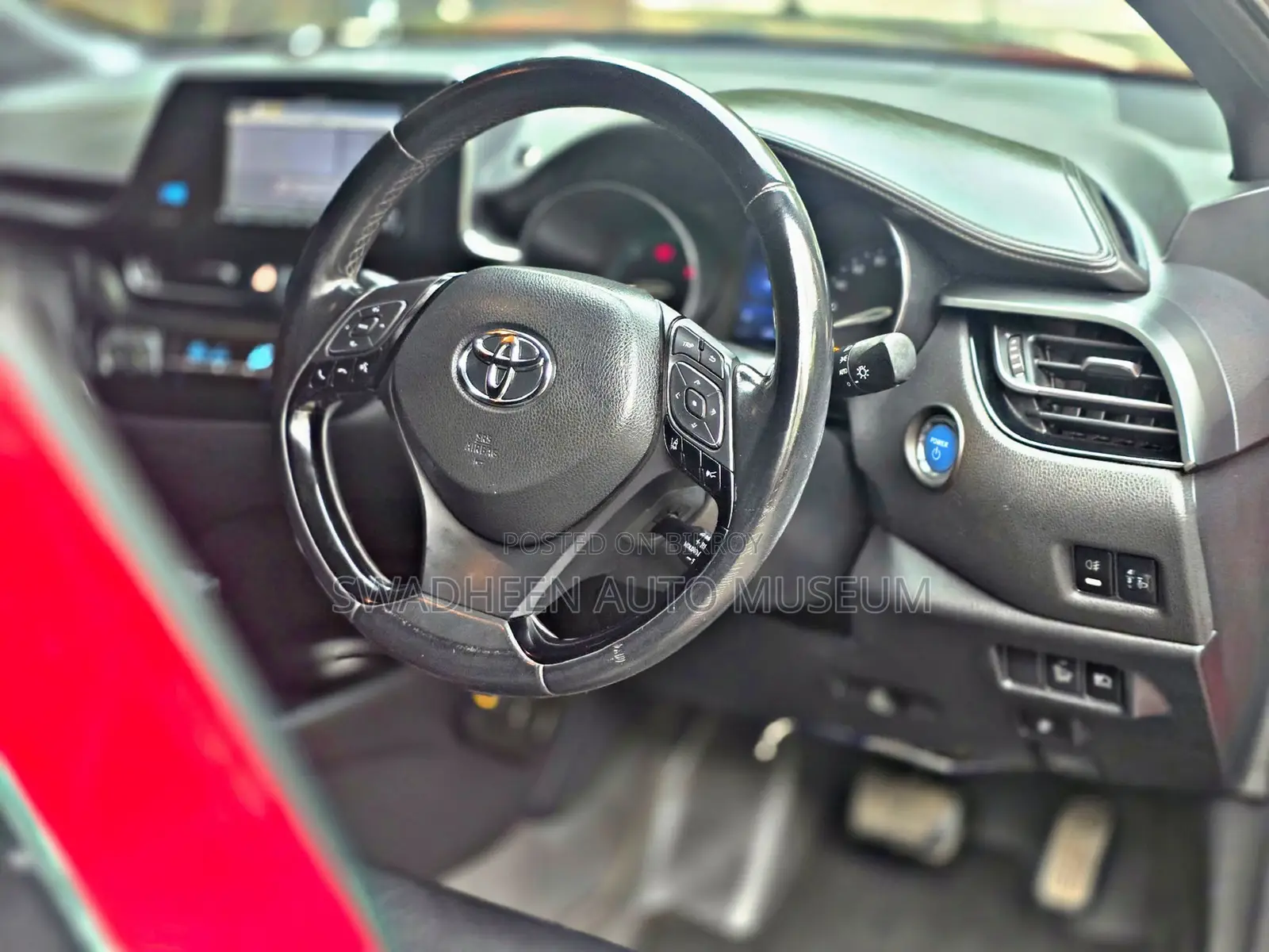 Toyota C-Hr 2017 Maroon