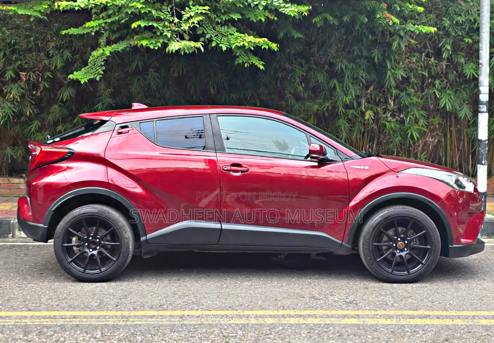 Toyota C-Hr 2017 Maroon