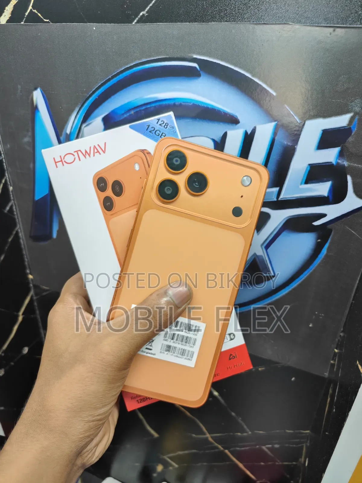 New Hotwav 128 GB Orange