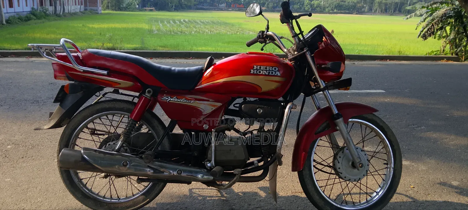 Hero Splendor Plus 2014 Red