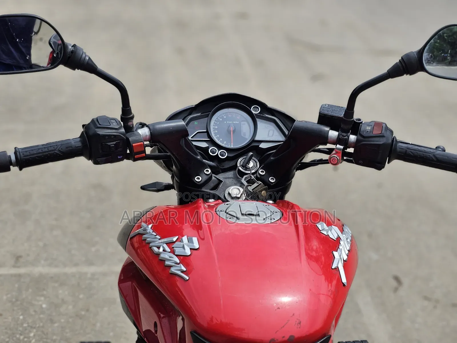 Bajaj Pulsar NS 160 2018 Red
