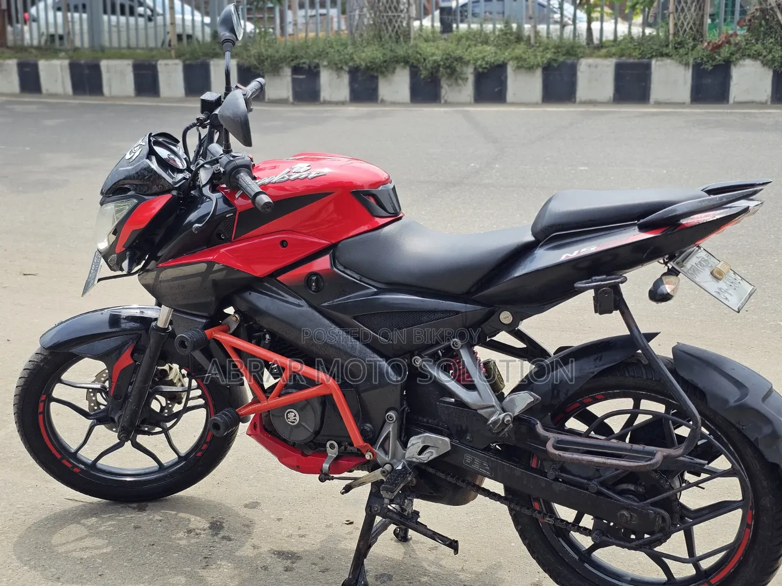Bajaj Pulsar NS 160 2018 Red