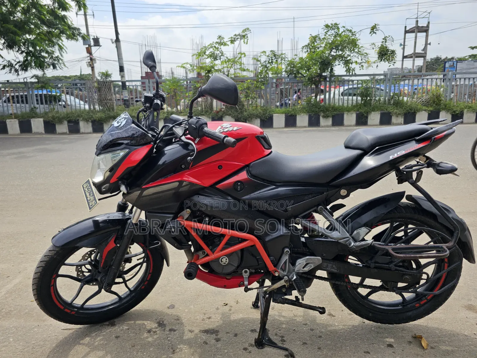 Bajaj Pulsar NS 160 2018 Red