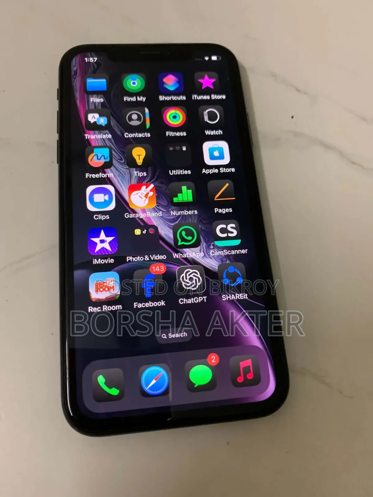 Apple iPhone XS 64 GB Black