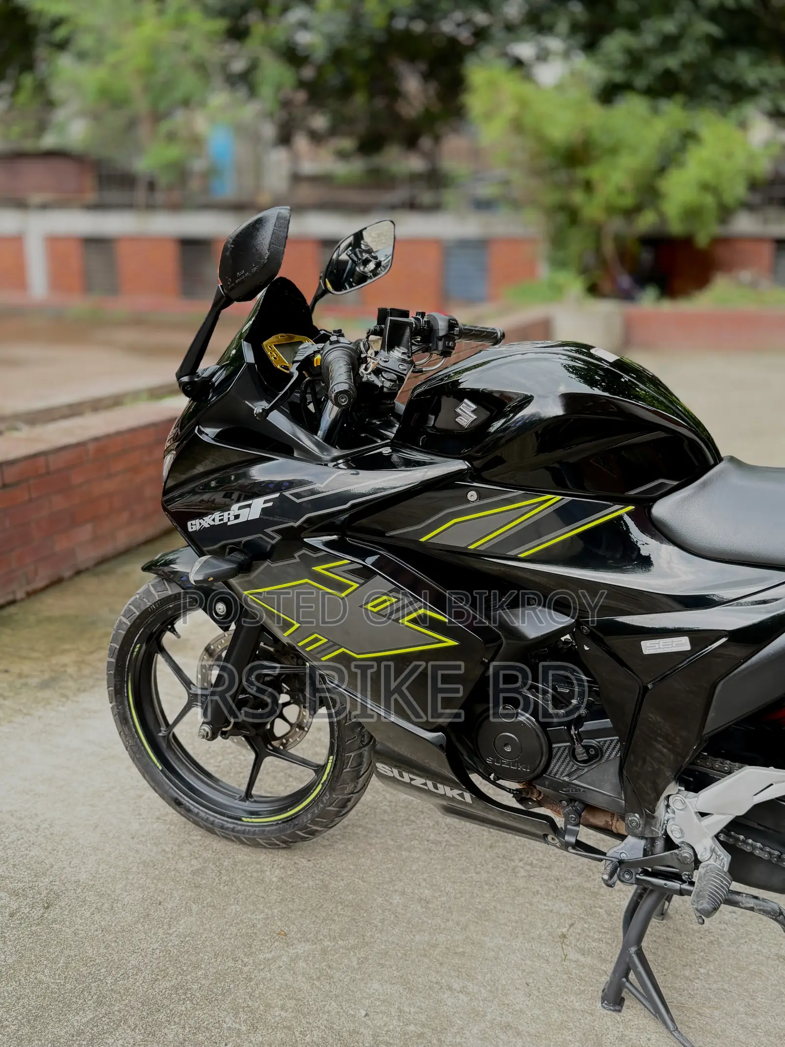 Suzuki Gixxer SF FI 2023 Black