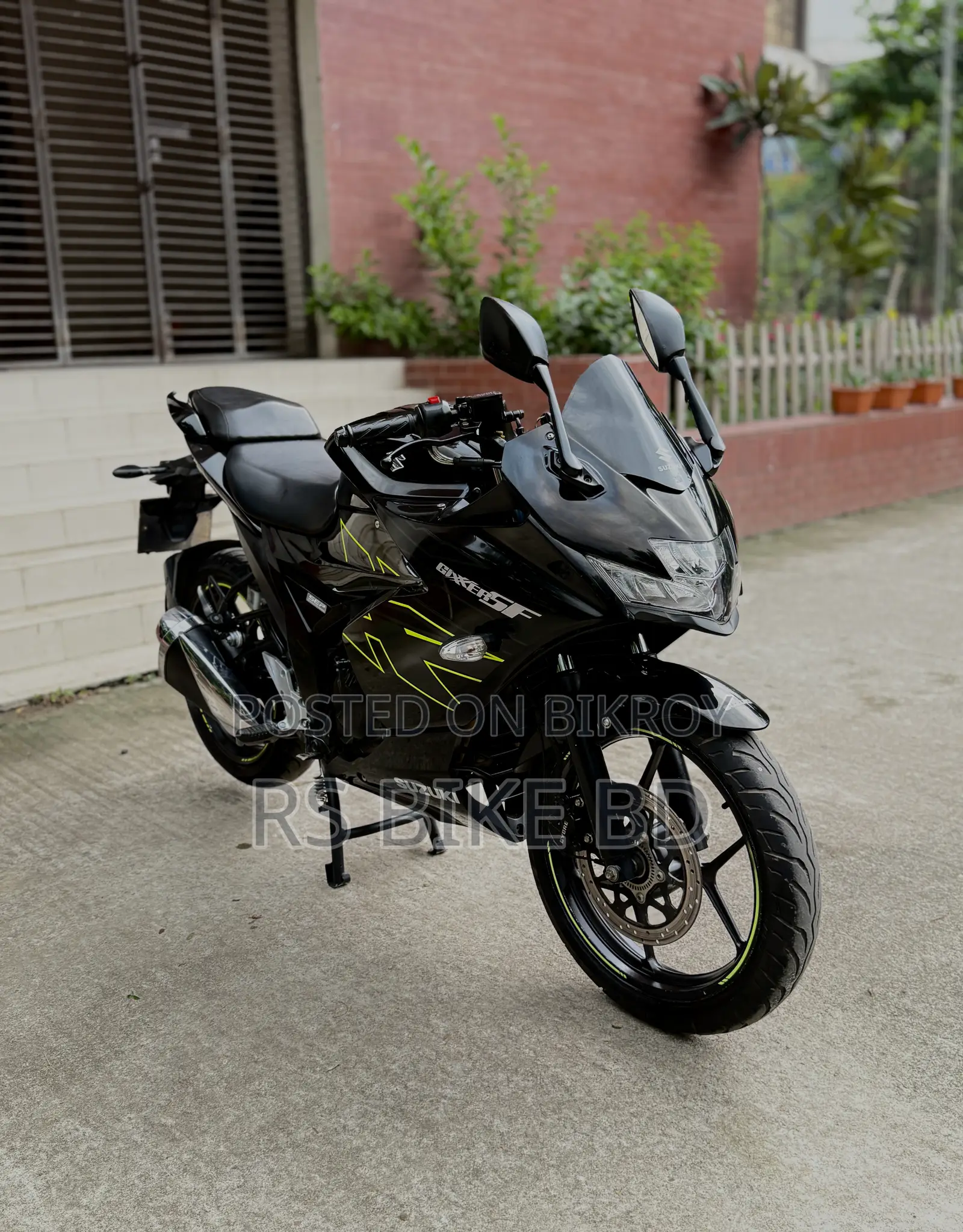Suzuki Gixxer SF FI 2023 Black