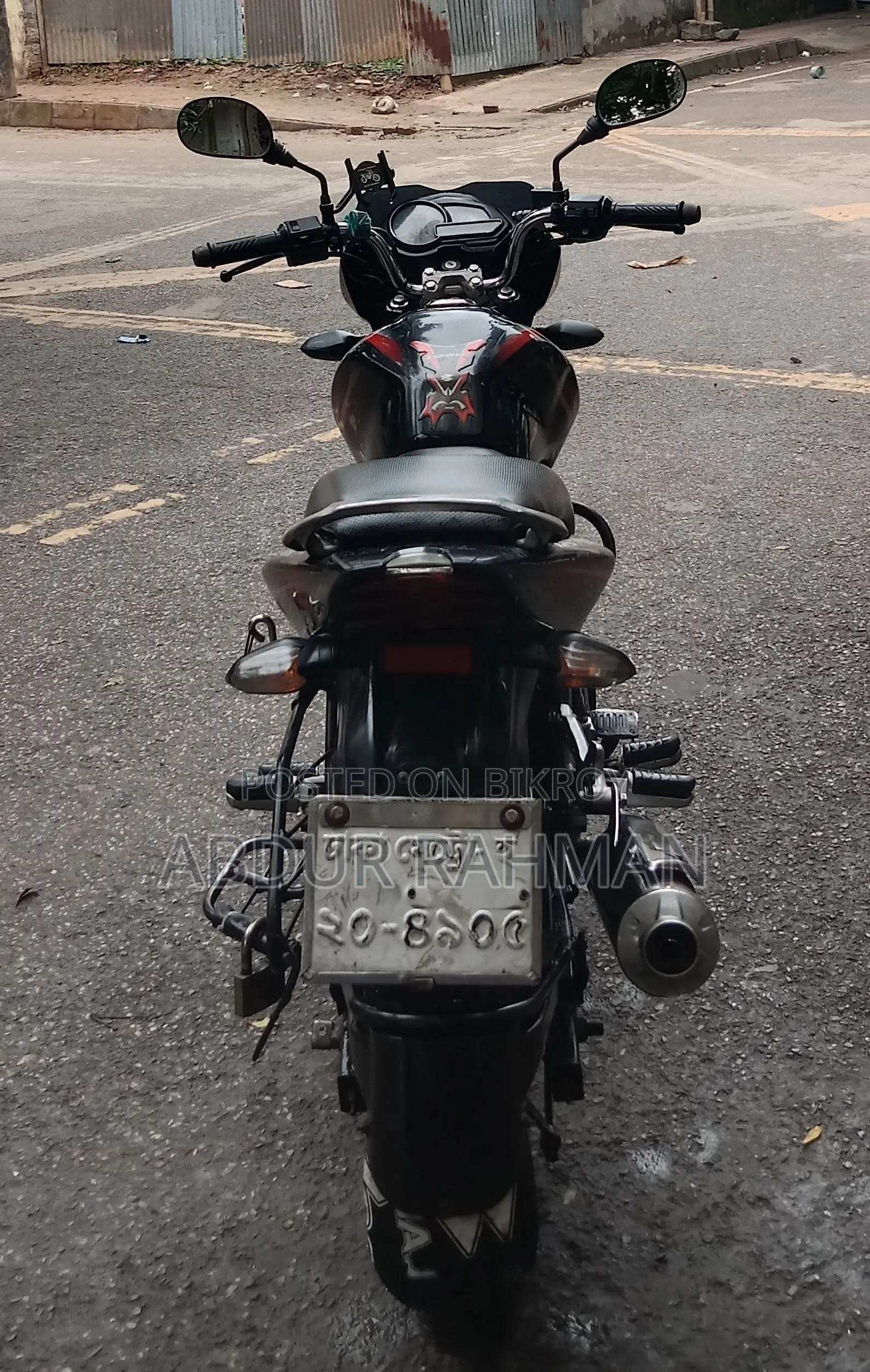 Bajaj Discover 125 2015 Black