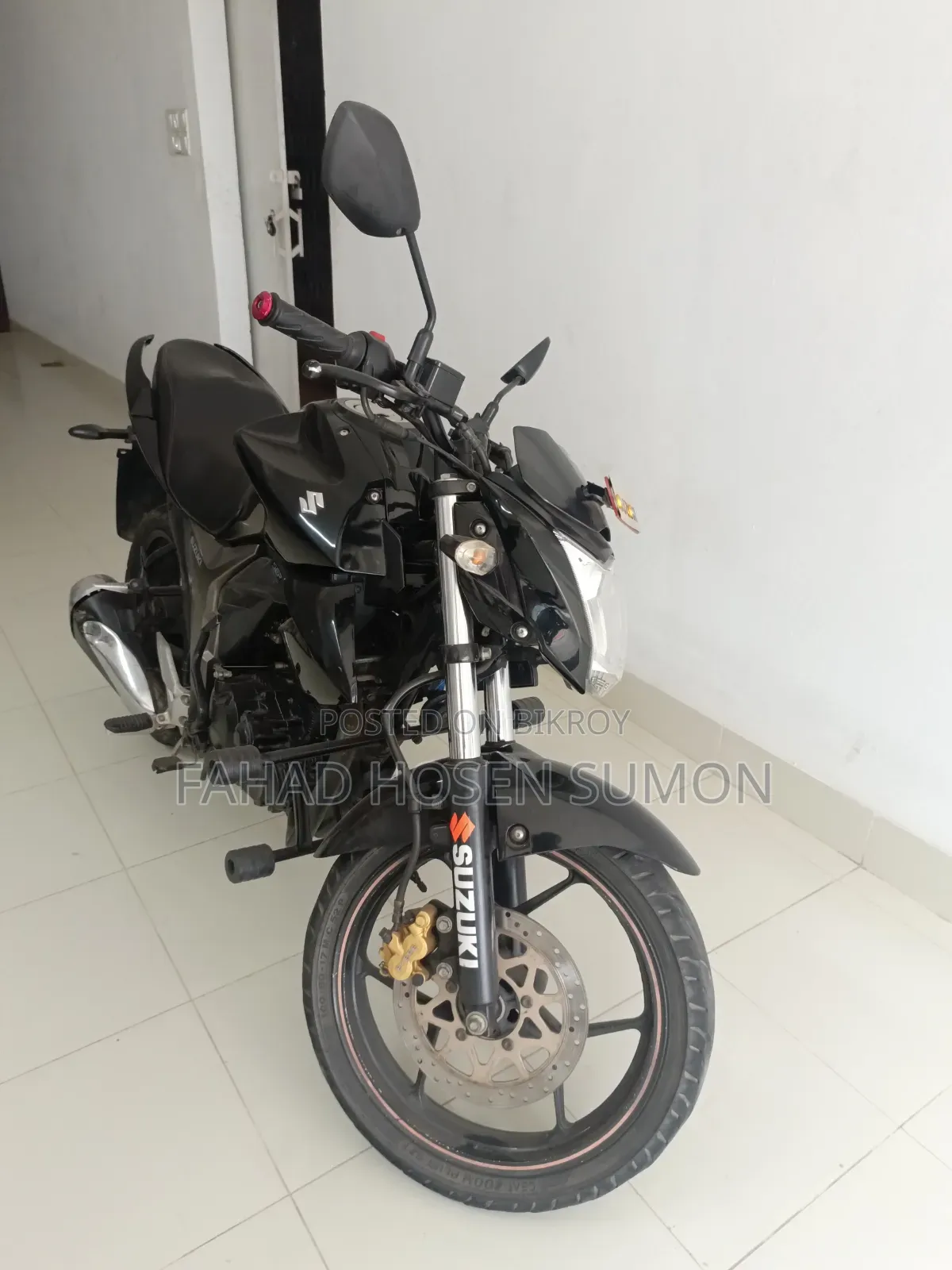 Suzuki Gixxer Monotone 2020 Black