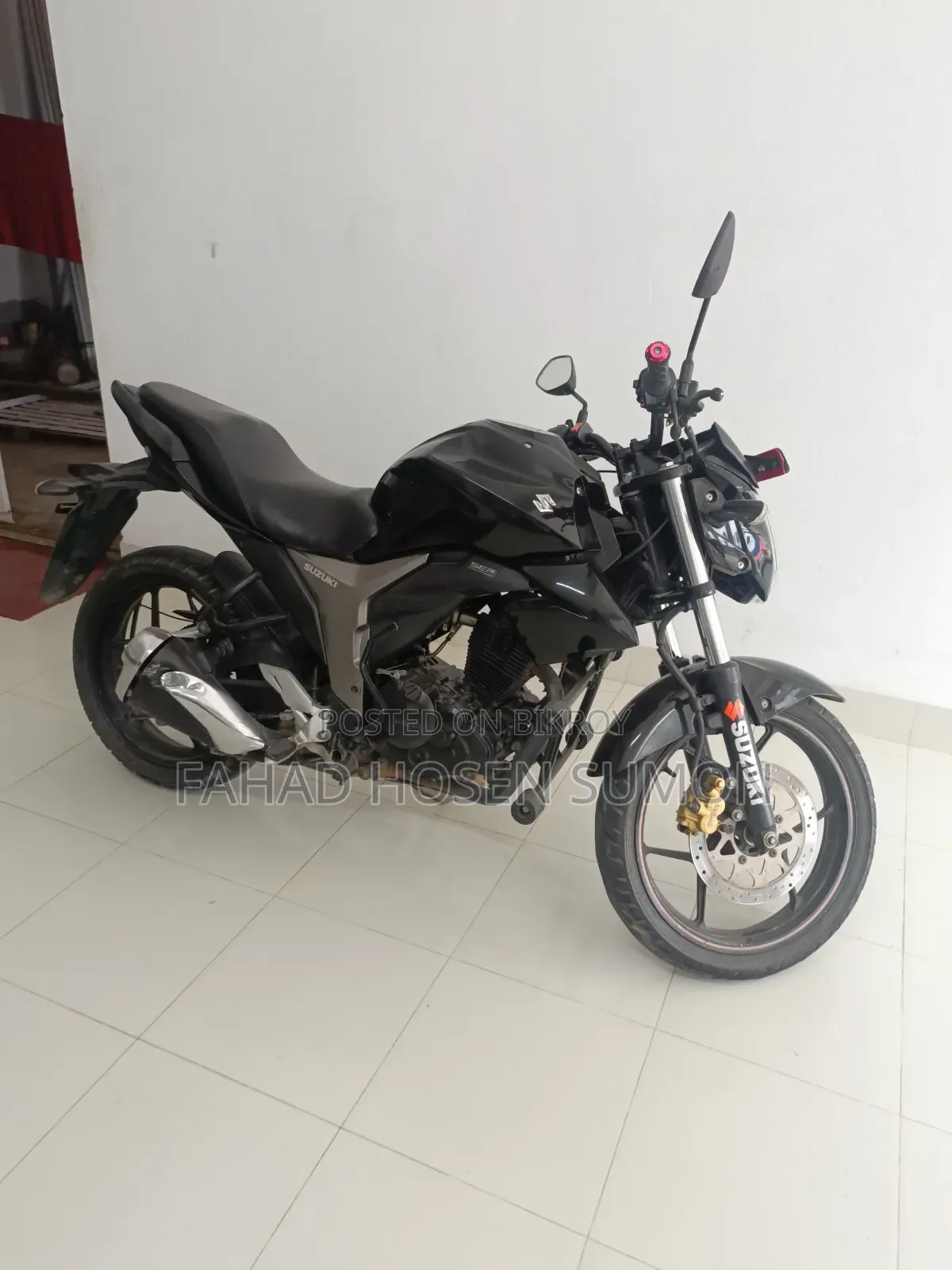 Suzuki Gixxer Monotone 2020 Black
