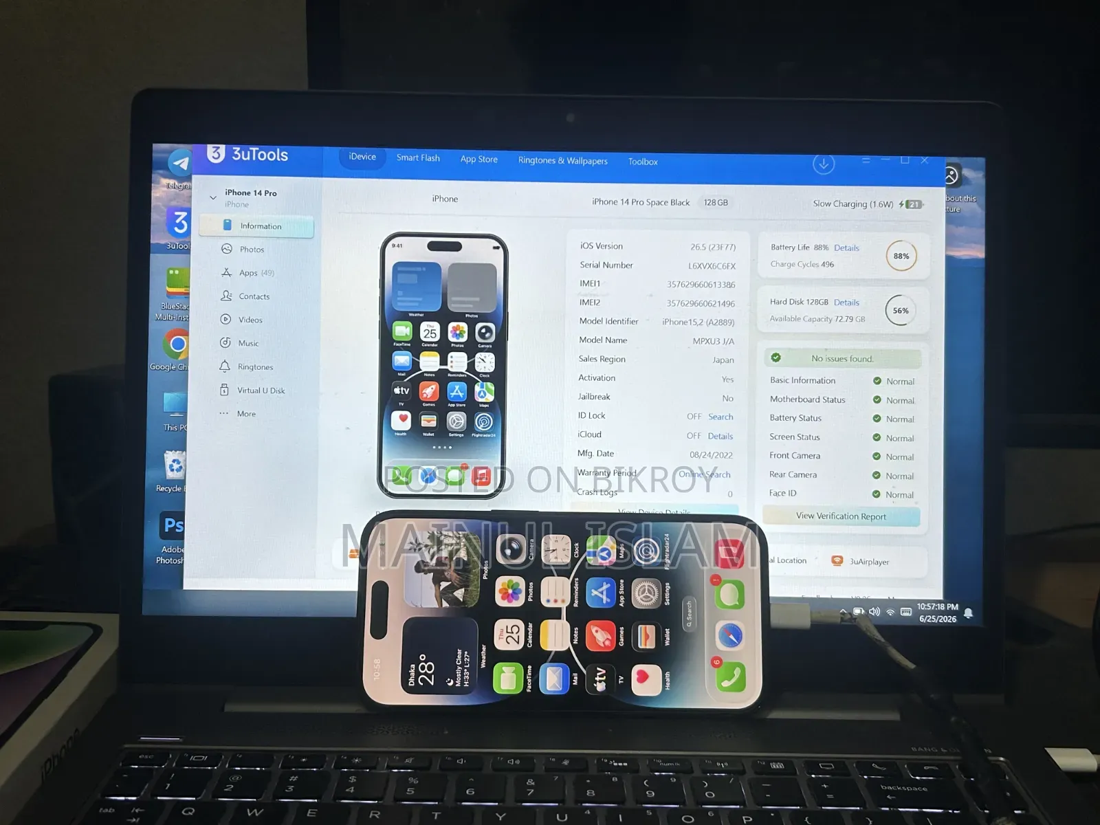 Apple iPhone 14 Pro 128 GB Black