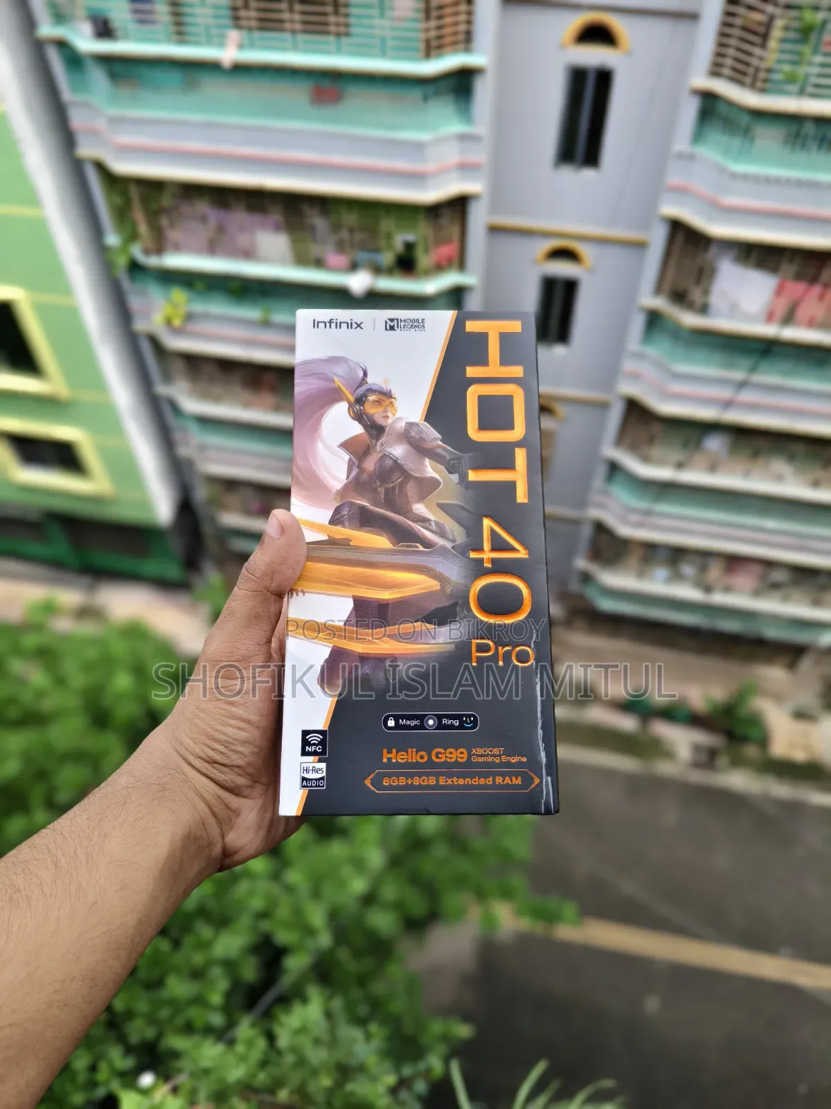 Infinix Hot 40 Pro 128 GB Black