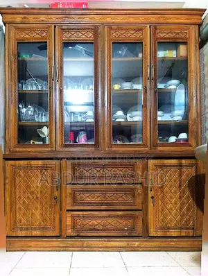 Teak Wood Showcase/Crockery Cabinet for Sale