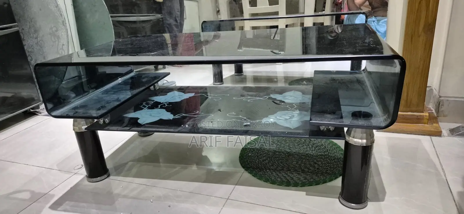 Sleek Glass Center Table