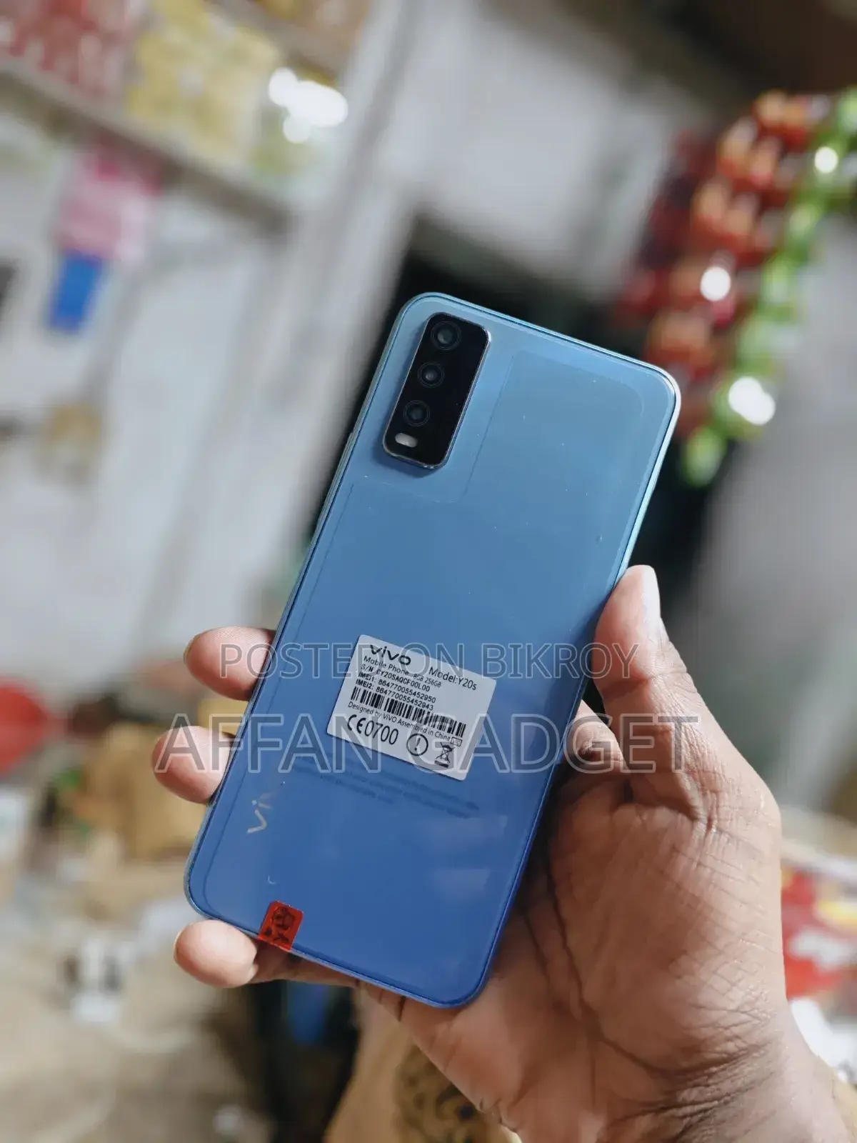 Vivo Y20S 128 GB Gray